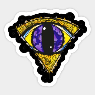 Magic Eye - See into your soul Sticker